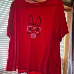 Shein bunny with bubble and glasses